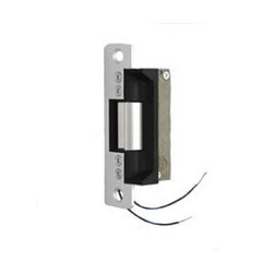Nutone Electric Metal Door Release In Anodized Silver