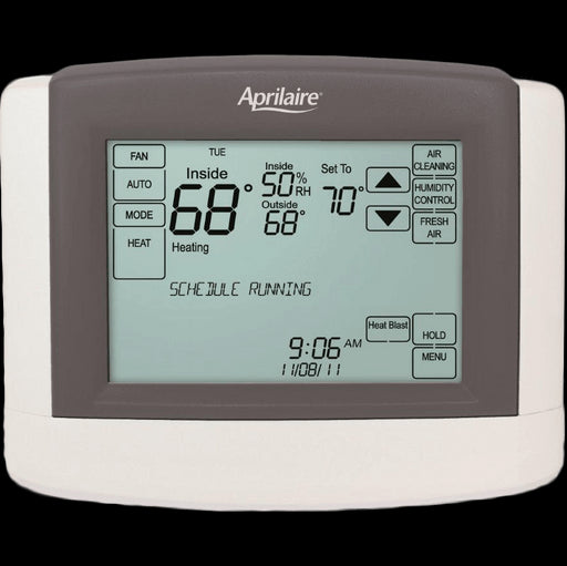 Aprilaire Thermostat, Programmable Touchscreen Thermostat - Humidity Or Ventilation Control