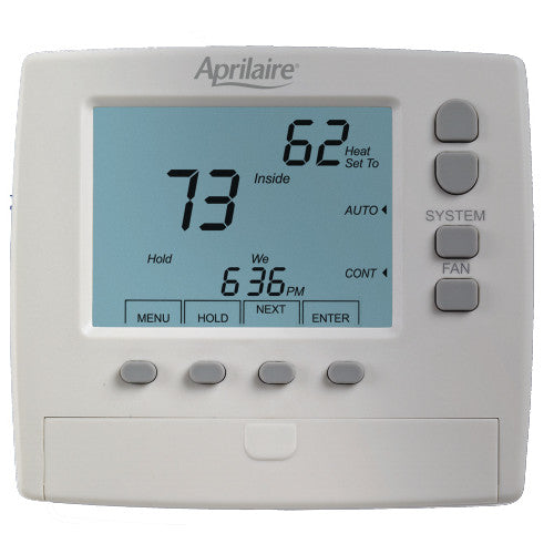 Aprilaire Thermostat, Wireless Programmable Thermostat - 3 Heat/2 Cool