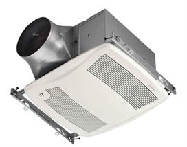 Nutone Bathroom Fan, 110 CFM Single Speed ULTRA GREEN Series w/Humidity Sensing - for 6" Duct