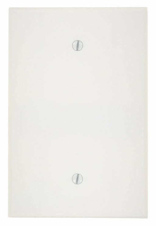Leviton Electrical Wall Plate, Oversized Blank, 1-Gang - White