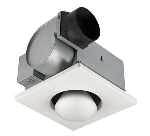 Nutone Bathroom Fan, 70 CFM 1-Bulb Lamp Heater - for 4" Duct