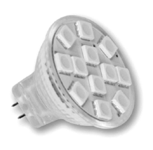 Light Efficient Design LED-4113 MR11 LED Bulb, 12V 2W GX4 Bi-Pin 120 Degree Beam Angle - 4100K - 150 Lm. - 70 CRI - Warm White