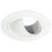 Halo Recessed Lighting Trim, 4" Line Voltage Scoop Wall Wash - White with White Baffle