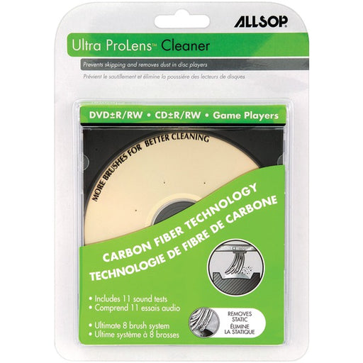 ALLSOP(TM) 23321 DVD & CD Laser Lens Cleaner