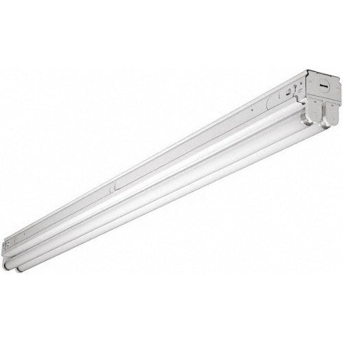 Cooper Lighting APS-8NS232 All-Pro Fluoresecent Strip Light, 32W, 4 Lamp, T8, Narrow, Strip Surface Mount - 8'