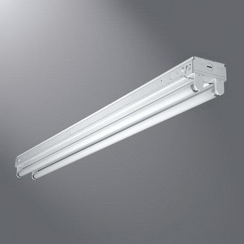 Cooper Lighting APS-8WS232 All-Pro Fluoresecent Strip Light, 32W, 4 Lamp, T8, Wide, Strip Surface Mount - 8'