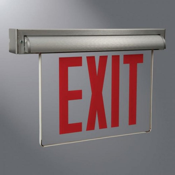 Cooper Lighting AUXAWH6 Sure-Lites LED Exit Sign, AC Only, 6" Letters - White