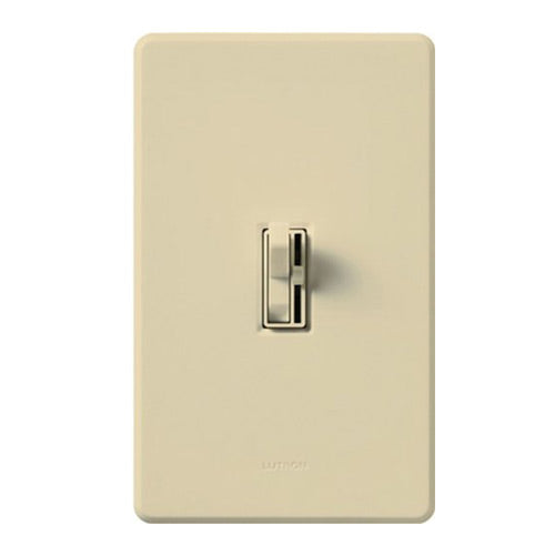 Lutron Dimmer Switch, 1000W 1-Pole Ariadni  Toggle Dimmer - Ivory