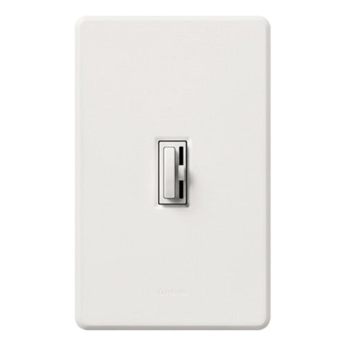 Lutron Dimmer Switch, 1000W 1-Pole Ariadni  Toggle Dimmer w/ Locator Light - White