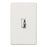 Lutron Dimmer Switch, 1000W 1-Pole Ariadni  Toggle Dimmer w/ Locator Light - White