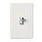 Lutron Dimmer Switch, 600W 1-Pole Ariadni  Toggle Dimmer w/ Locator Light - White