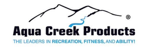 Aqua Creek Products Lift, Portable Pro Pool 2, Concrete Weight Plates, White w/Blue Plastics