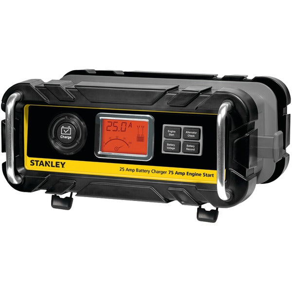 STANLEY(R) BC25BS STANLEY BC25BS Battery Charger/Maintainer with Engine Start (25-Amp Charger, 75-Amp Starter)