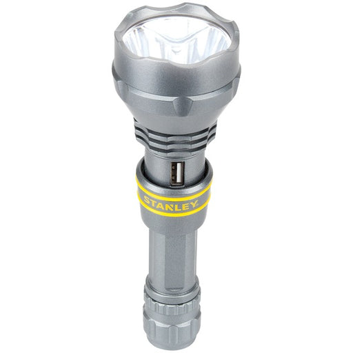 STANLEY(R) TL601PS STANLEY TL601PS 600-Lumen Rechargeable LED Flashlight with Portable Power