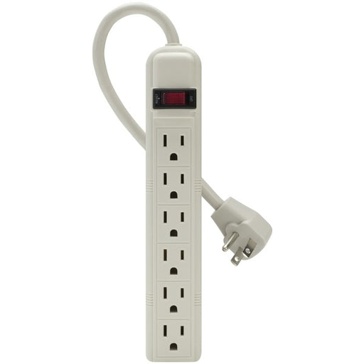 BELKIN(R) F9P609-05R-DP Belkin F9P609-05R-DP 6-Outlet Power Strip with Right-Angle Cord