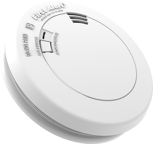 BRK Smoke & Carbon Monoxide Alarm, 10YR Sealed Lithium Battery Powered w/Voice - Photoelectric