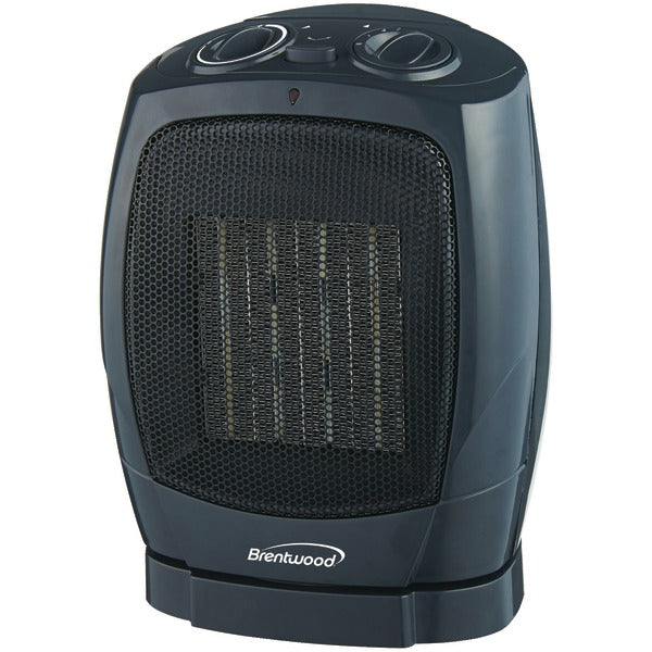 BRENTWOOD(R) APPLIANCES H-C1600 Brentwood Appliances H-C1600 Oscillating Ceramic Space Heater & Fan
