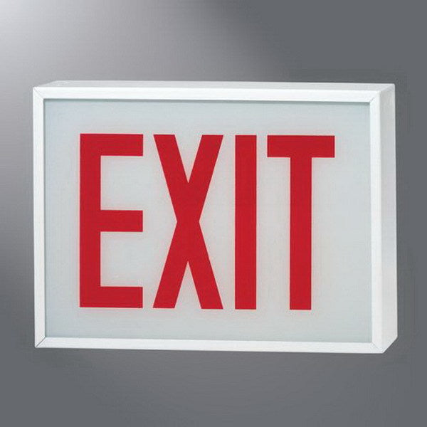 Cooper Lighting CHX62 Sure-Lites LED Exit Sign, AC Only, Double Face