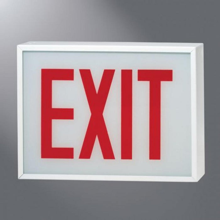 Cooper Lighting CHX71ARDH Sure-Lites LED Exit Sign, Self Powered, Single Face, Arrow Right, Double Head