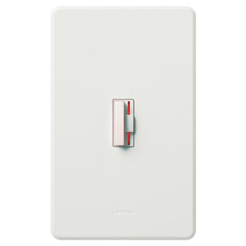 Lutron Dimmer Switch, 1000W 1-Pole Ceana Incandescent Light Dimmer - White