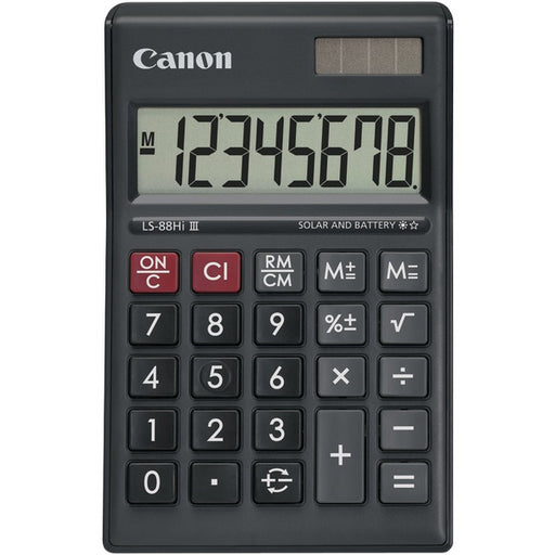 CANON(R) 4425B008 LS-88HI III-BK Mini Desktop Calculator