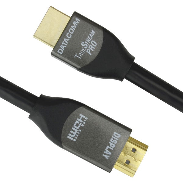 DATACOMM ELECTRONICS 46-1806-BK DataComm Electronics 46-1806-BK 18Gbps HDMI Cable (6ft)