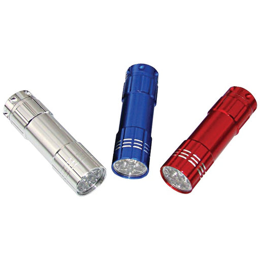 DORCY(R) 41-3246 Dorcy 41-3246 23-Lumen 9-LED Aluminum Flashlights, 3 pk