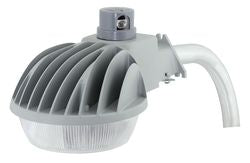 Hubbell Lighting DDL-9L1 LED Street Light, Dusk-to-Dawn - 40W, 3946L, 4000K - Gray