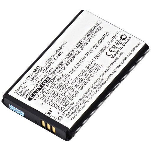 DANTONA(R) CEL-A847 CEL-A847 Replacement Battery