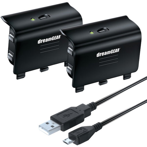 DREAMGEAR(R) DGXB1-6608 dreamGEAR DGXB1-6608 Charge Kit for Xbox One