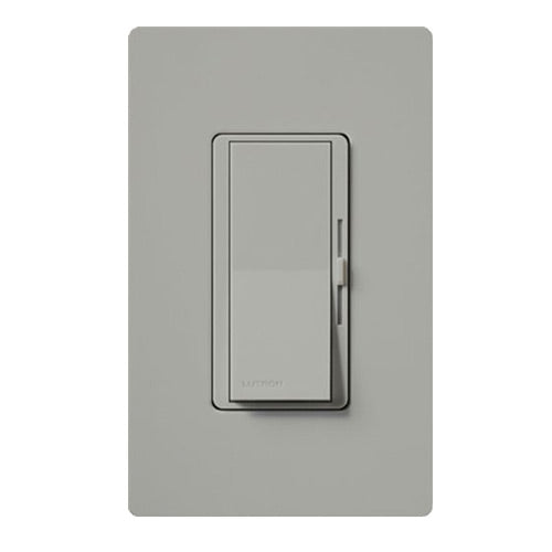 Lutron Dimmer Switch, 600W 3-Way Magentic Low Voltage Diva Light Dimmer - Gray