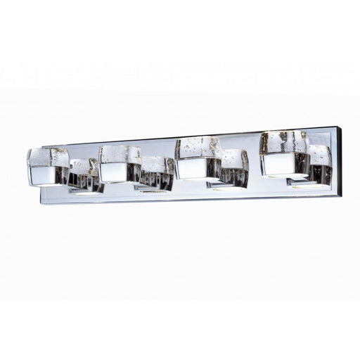 ET2 Contemporary Lighting E22894-89PC LED Bathroom Lighting, Volt 4-Light Vanity Fixture - Polished Chrome
