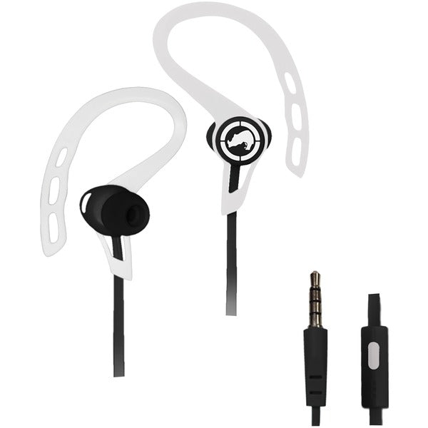 ECKO UNLTD.(R) EKU-RSH-WHT Rush Sport Earbuds with Microphone (White)