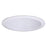 Halo Recessed Lighting Trim, 6" Baffle, Compact, Gloss White Trim, Gloss White Baffle w/ Torsion Springs  