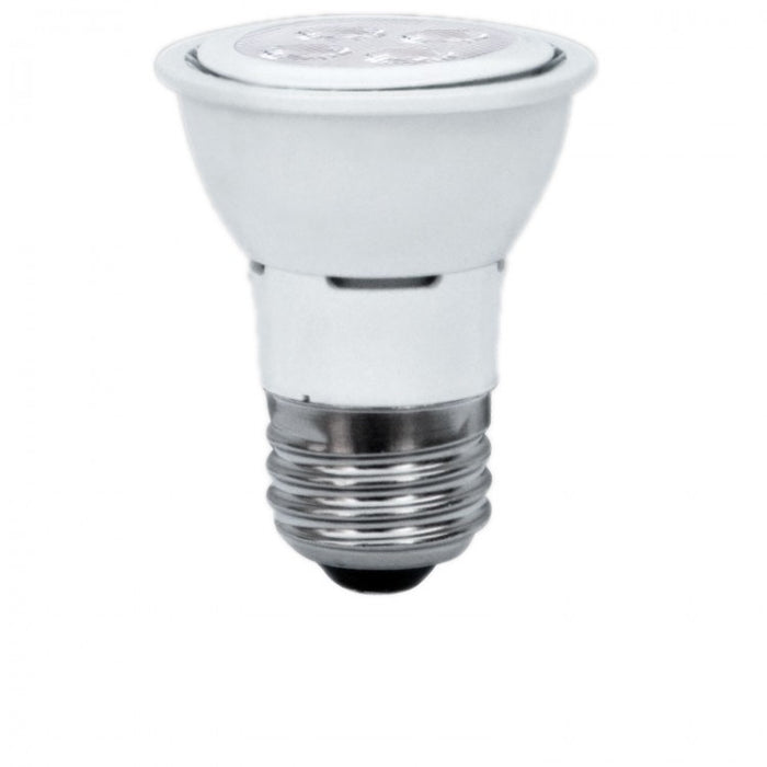 Eiko LED7WPAR16/25/827-DIM-G4 PAR16 LED Bulb, E26, 120V 7W, Narrow Flood - Dimmable - 2700K - 500 Lm.