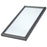 VELUX Skylight, 25 1/2" W x 37 1/2" H Tempered LowE3 Glass Fixed Curb-Mount w/ECL Flashing 