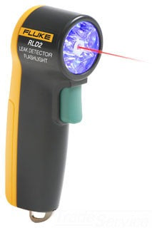 Fluke RLD2 Leak Detector Flashlight, w/ LED Lamp & AAA Battery