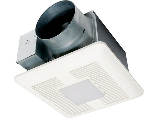 Panasonic WhisperCeiling DC Multi-Speed Bath Fan, Energy Star Pick-A-Flow 110, 130, or 150 CFM Ventilation & LED Light - 4" or 6" Duct