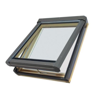 Fakro 68810 Skylight, 24" x 70" Manual Operating Deck Mount w/Tempered LowE Glass (FV)
