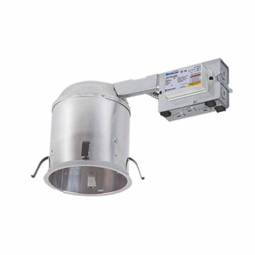 Halo Recessed Lighting Can, 6" Compact Fluorescent 26W 1-Lamp IC Rated Airtight Housing- for Remodel