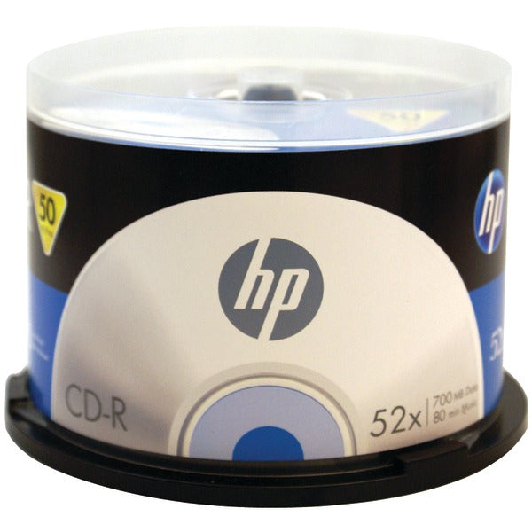 HP(R) CR52050CB HP CR52050CB 52x CD-Rs, 50-ct Spindle