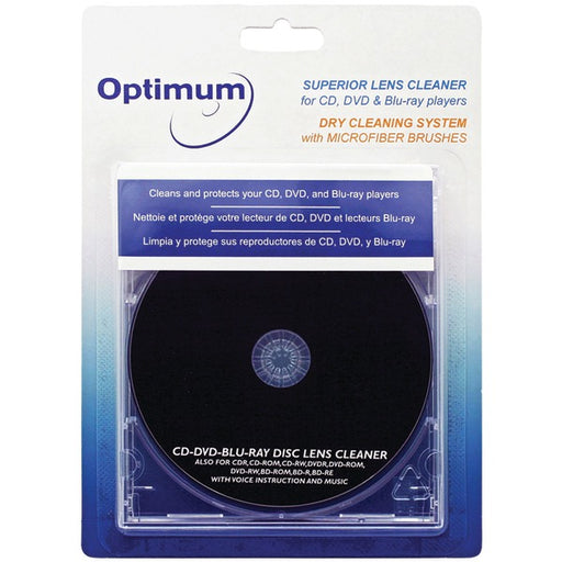 OPTIMUM OPTCDDVDLC Optimum OPTCDDVDLC Superior Lens Cleaner