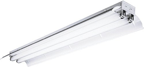 Columbia CSR8-232-ST-4EU Strip Light by Hubbell, 8' 120-277V Economical Fluorescent Industrial