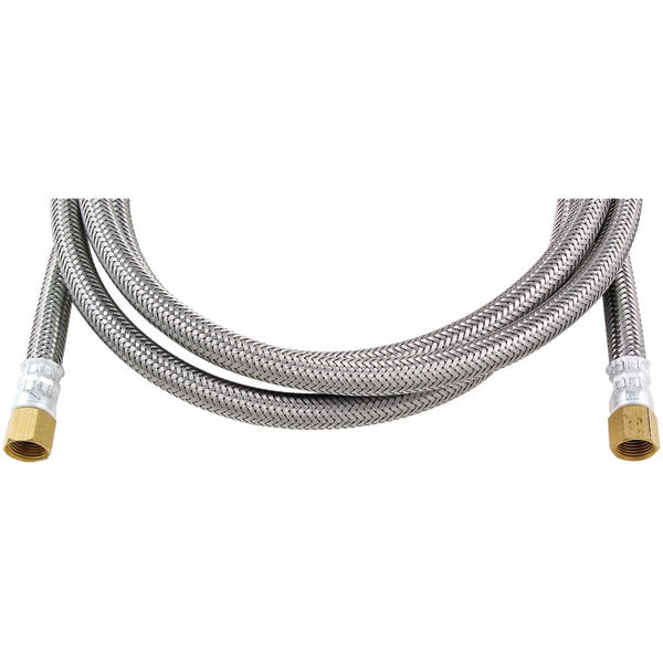 CERTIFIED APPLIANCE ACCESSORIES(R) IM84SS Certified Appliance Accessories IM84SS Braided Stainless Steel Ice Maker Connector, 7ft