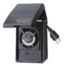 Intermatic P1121 Pool Timer Portable Outdoor w/Two On-Off Switches
