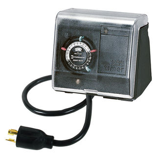 Intermatic P1131 Pool Timer, 20A Portable Outdoor Toggle w/Two On-Off Switches