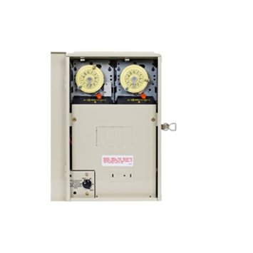 Intermatic PF1222TB1 Pool Timer Control System w/Freeze Protection & Load Center w/4-8 Breaker Panel