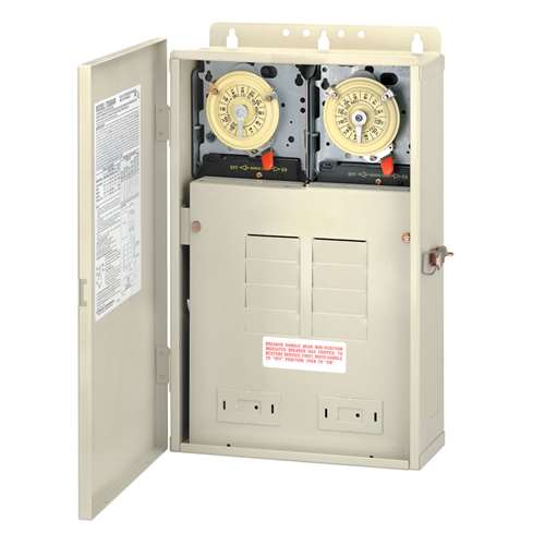 Intermatic T40000RT3 Timer Control System w/300W Transformer & Load Center