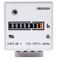 Intermatic UWZ48-240U Timer AC Hour Meter Enclosed Surface-Mount Screw Terminals w/Terminal Cover